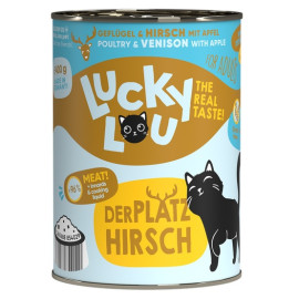 Lucky Lou Lifestage Adult Drób i jeleń puszka 400g