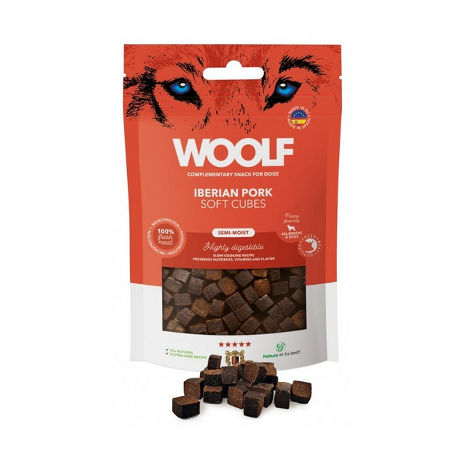Woolf Soft Cubes Iberian Pork 100g