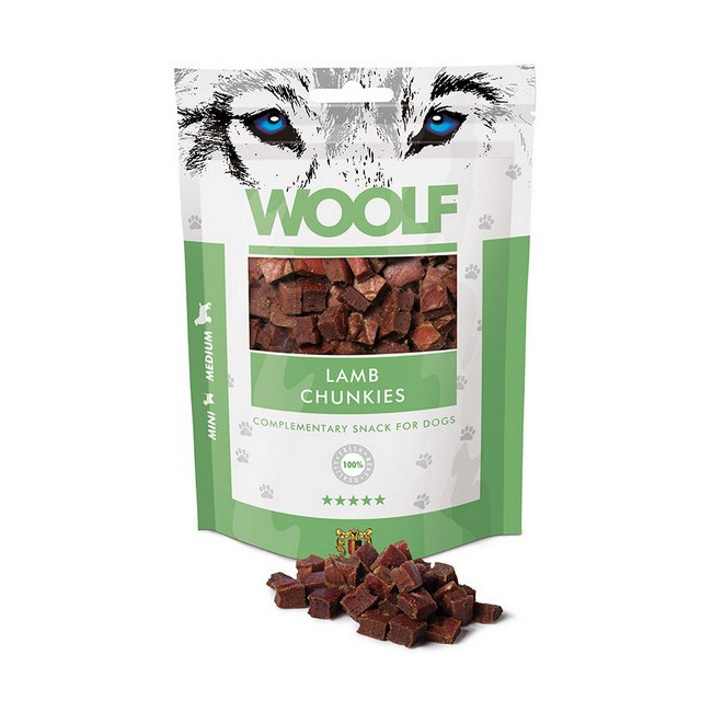 Woolf Lamb Chunkies 100g