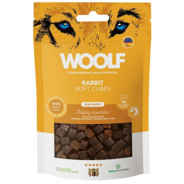 Woolf Soft Cubes Monoprotein Rabbit 100g