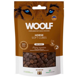 Woolf Soft Cubes Monoprotein Horse 100g