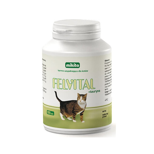 Mikita Felvital + Tauryna 100 tabletek
