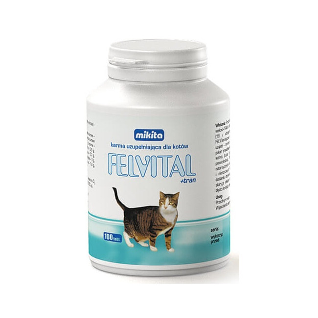 Mikita Felvital + Tran 100 tabletek