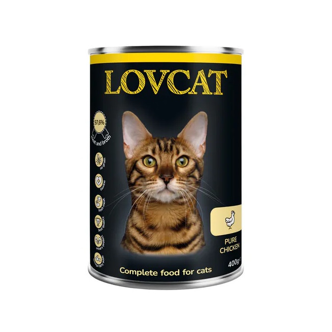 Lovcat Pure Chicken puszka 400g