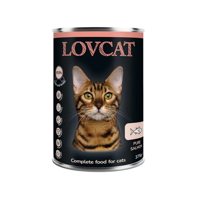 Lovcat Pure Salmon puszka 375g