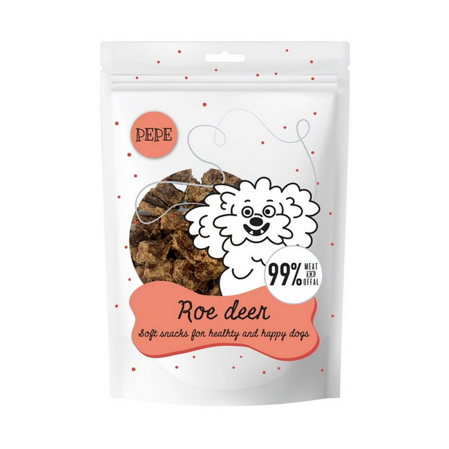 Paka Zwierzaka PEPE Mini Chunkies Roe Deer (sarna) 70g