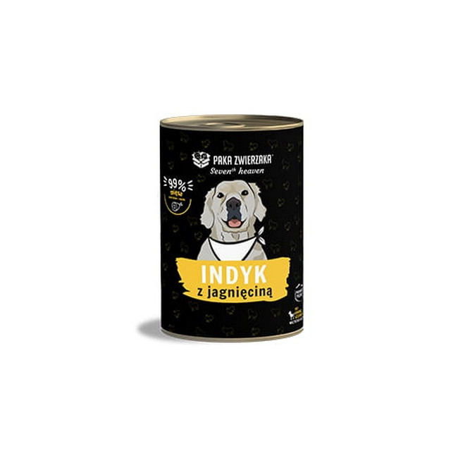 Paka Zwierzaka Seventh Heaven Turkey & Lamb puszka 400g