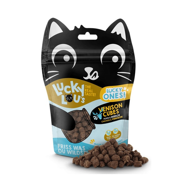 Lucky Lou Lucky Ones Cubes Kurczak & Jeleń 80g
