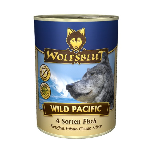 Wolfsblut Dog Wild Pacific - ryby i ziemniaki puszka 395g