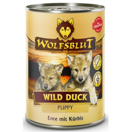 Wolfsblut Dog Wild Duck Puppy - kaczka i bataty puszka 395g