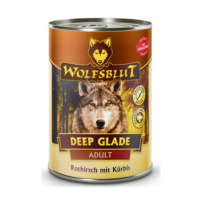 Wolfsblut Dog Deep Glade - jeleń i bawół puszka 395g