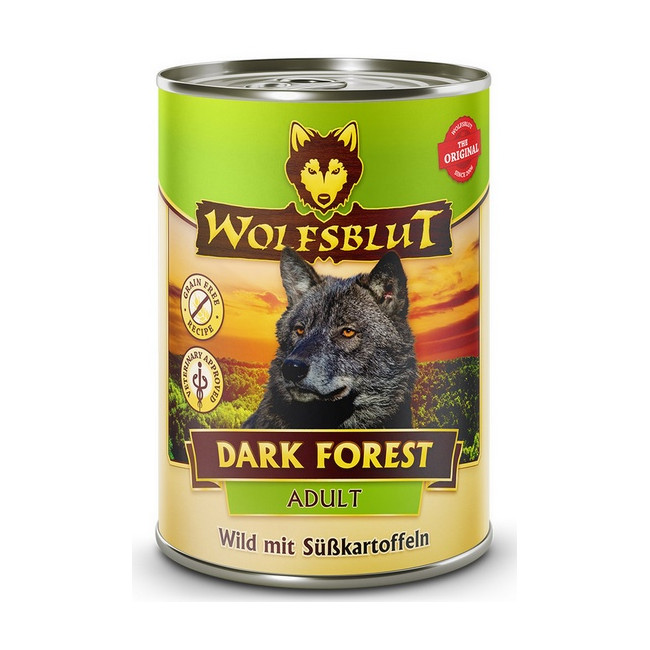 Wolfsblut Dog Dark Forest - dziczyzna i bataty puszka 395g