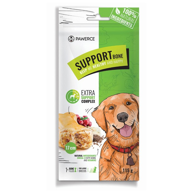 Pawerce Support Bone Large Breeds 1szt/op 115g/17cm