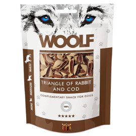 Woolf Rabbit & COD Triangle 100g