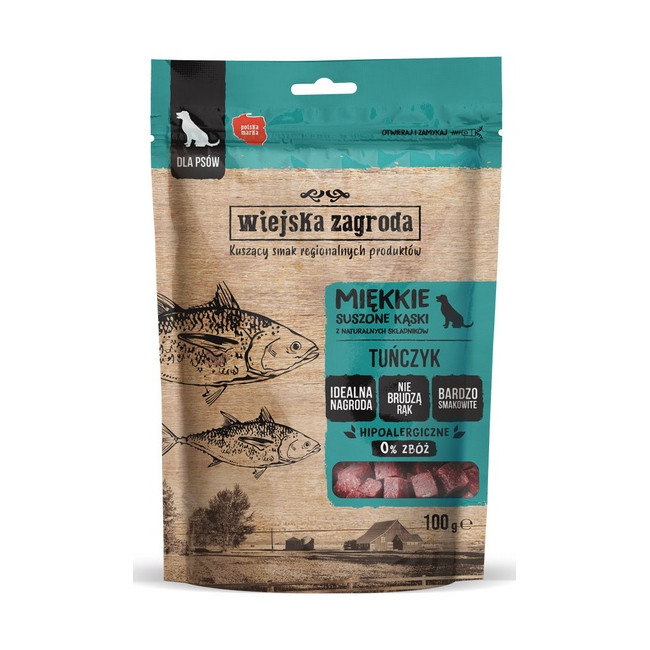 Wiejska Zagroda Przysmak Kąski - tuńczyk 100g