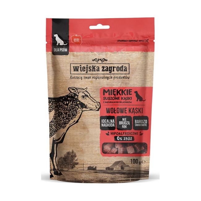Wiejska Zagroda Przysmak Kąski - wołowina 100g