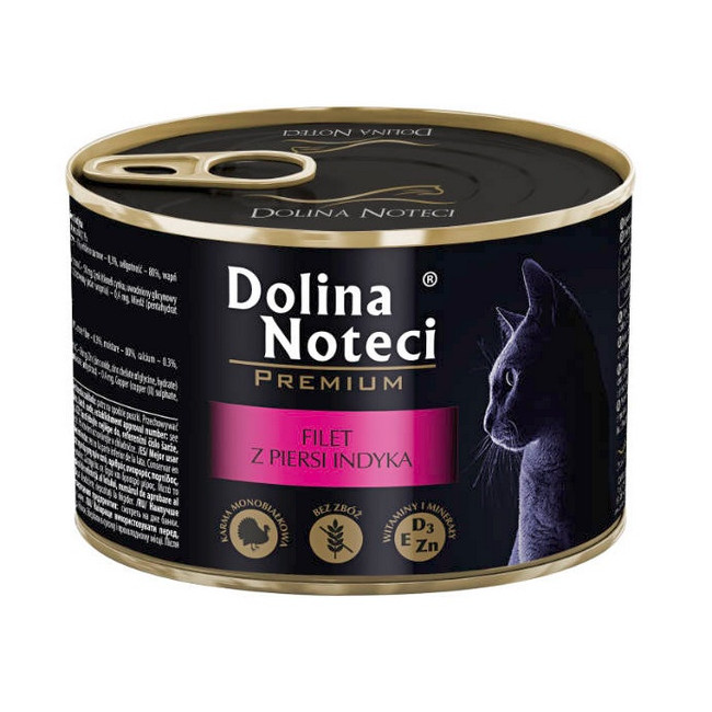 Dolina Noteci Premium Kot Filet z piersi indyka puszka 185g