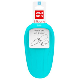 Collar WauDog Silicone Dysza do picia - końcówka 165x90mm niebieska