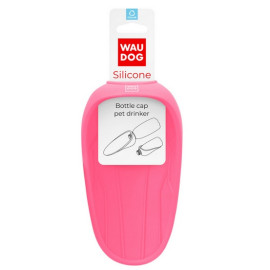 Collar WauDog Silicone Dysza do picia - końcówka 165x90mm różowa