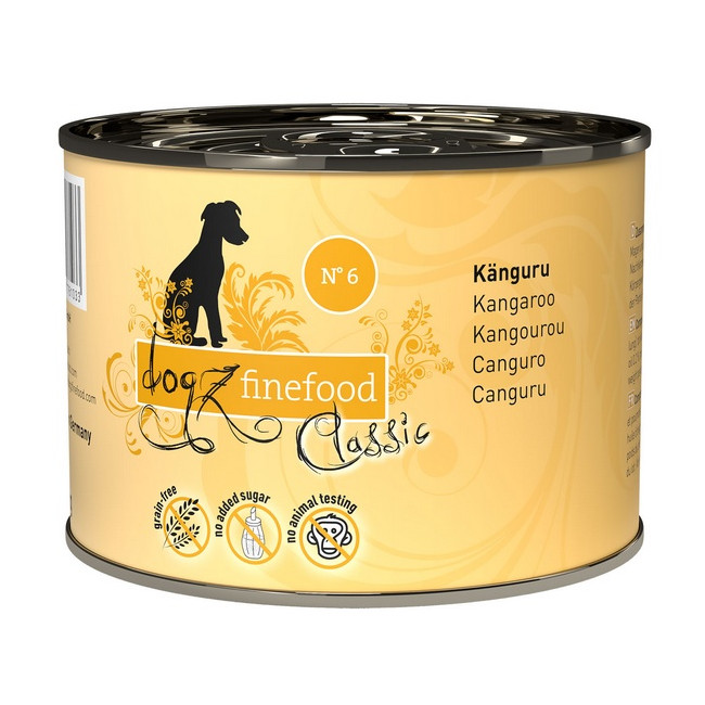 Dogz Finefood Classic N.06 Kangur puszka 200g