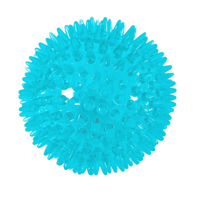 Zolux Zabawka TPR POP Piłka z kolcami 8cm turkusowa [479070TUR]