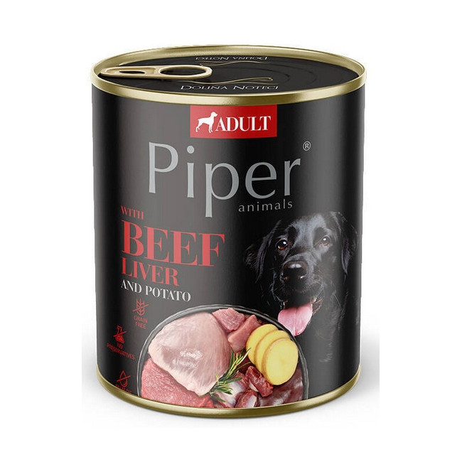 Piper Pies Wątroba wołowa i ziemniaki puszka 800g