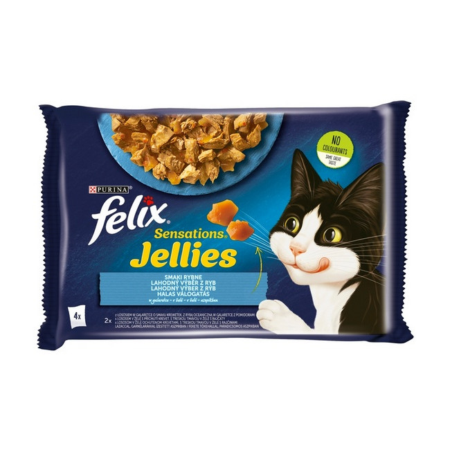 Felix Sensations Ryba saszetki 4x85g