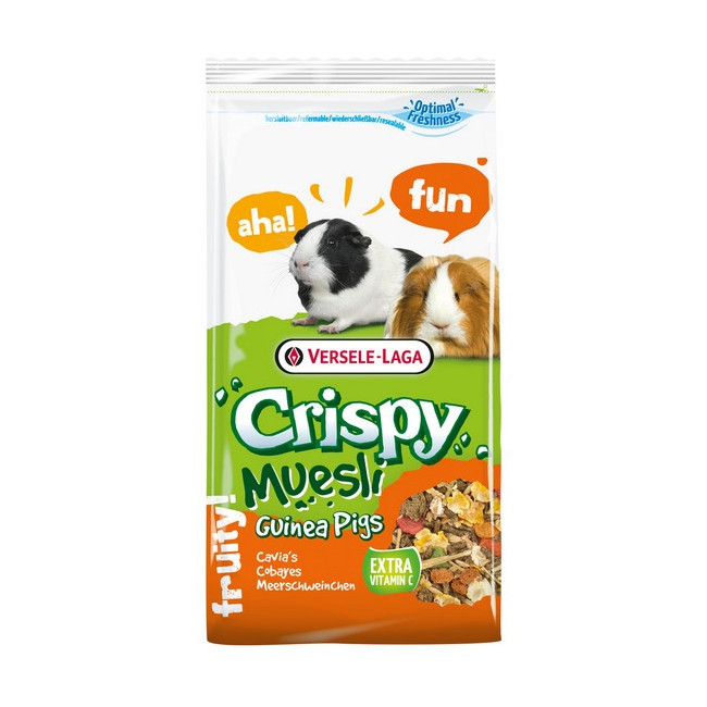 Versele-Laga Crispy Muesli Guinea Pig - pokarm dla świnki morskiej 1kg