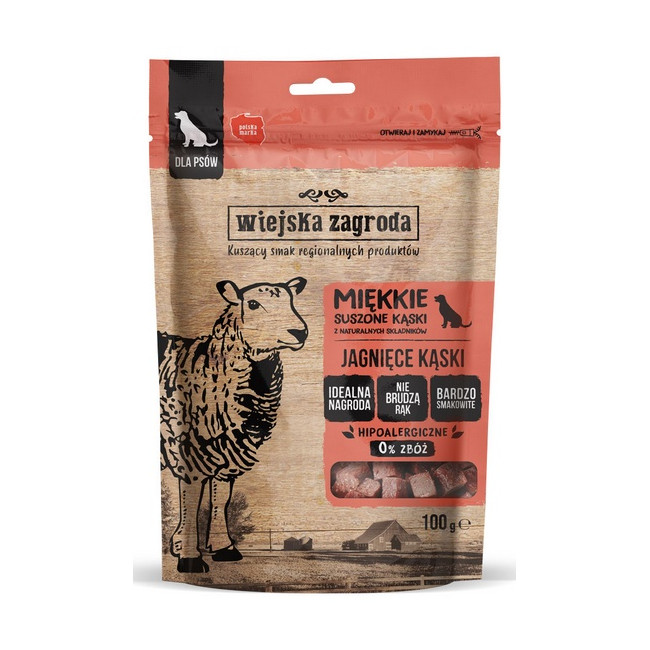 Wiejska Zagroda Przysmak Kąski - jagnięcina 100g