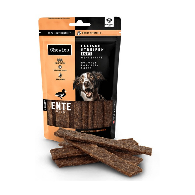 Chewies Meat Strips Soft Mini Kaczka 70g