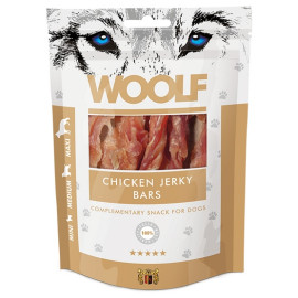 Woolf Chicken Jerky Bars 100g