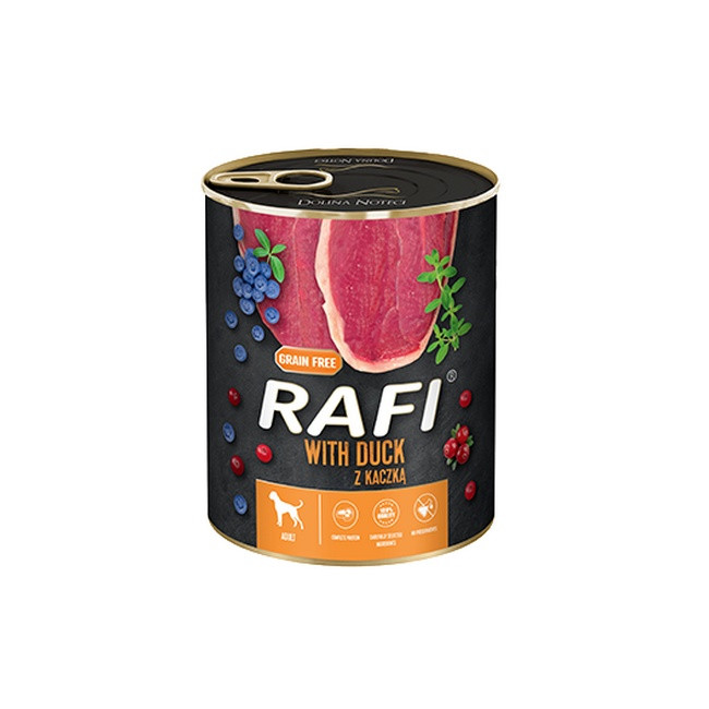Rafi Pies Kaczka puszka 800g