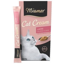 Miamor Cat Cream Łosoś 6x15g