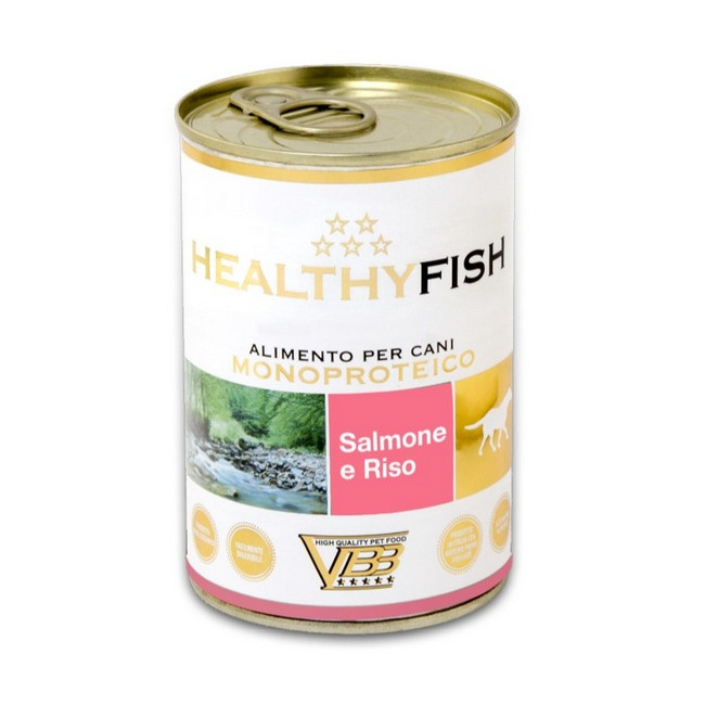 Healthy Meat Pies Mono Łosoś i ryż puszka 400g