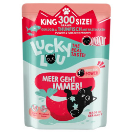 Lucky Lou Lifestage Adult Drób i tuńczyk saszetka 300g