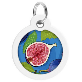 Collar WauDog Smart ID Zawieszka z QR-paszportem okrągła 3cm figa