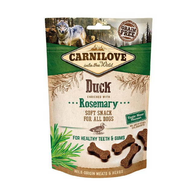 Carnilove Dog Snack Fresh Soft Duck+Rosemary 200g