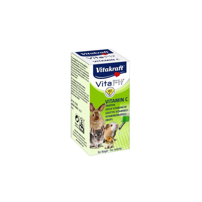 Vitakraft Vita Fit + witamina C 10ml - Krople dla gryzoni [25103]
