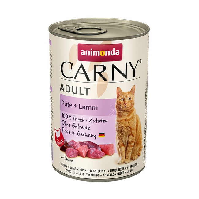 Animonda Carny Adult Indyk + Jagnięcina puszka 400g