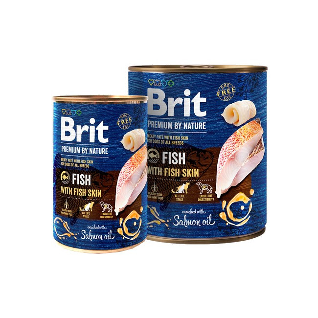 Brit Premium By Nature Fish & Fish Skin puszka 800g