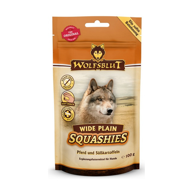 Wolfsblut Dog Squashies Wide Plain - konina i bataty 100g