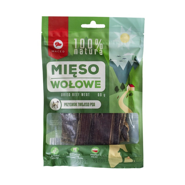 Maced 100% Natura Mięso wołowe 60g