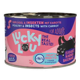 Lucky Lou Lifestage Adult Drób i owady puszka 200g
