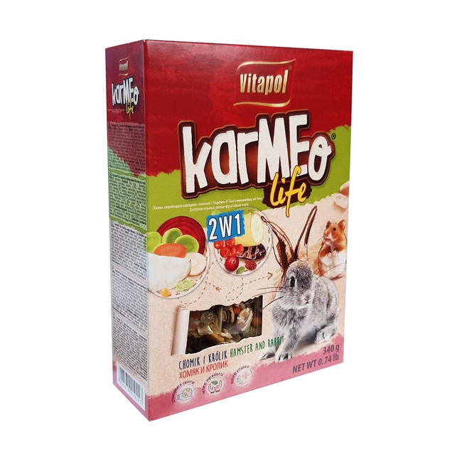 Vitapol Owocowo-Warzywny Pokarm dla Chomika i Królika 350g [1024]