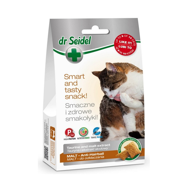 Dr Seidel Smakołyki dla kotów malt - odkłaczanie  50g