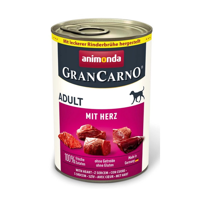 Animonda GranCarno Original Adult Herz Serca puszka 400g