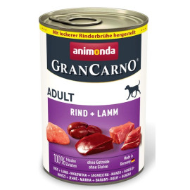 Animonda GranCarno Original Adult Rind Lamm Wołowina + Jagnięcina puszka 400g