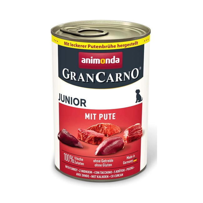 Animonda GranCarno Original Junior Pute Indyk 400g