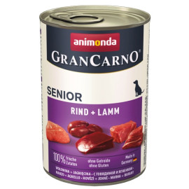 Animonda GranCarno Original Senior Rind Lamm Wołowina + Jagnięcina puszka 400g