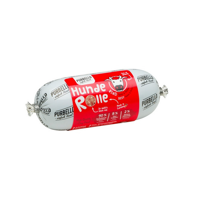 Purbello Dog Kiełbaska Treningowa Monobiałkowa Wołowina 200g